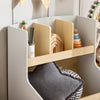 SoBuy KMB105-HG Librería Infantil con 3 Estantes y 1 Compartimiento