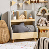 SoBuy KMB105-HG Librería Infantil con 3 Estantes y 1 Compartimiento