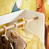 SoBuy KMB109-W Armario ropero Infantil con Perchero y Cajas 60 x 35 x 110 cm