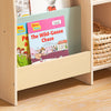 SoBuy KMB114-GR Estantería de Almacenamiento Librería Infantil con 3 Estantes y 3 Compartimentos Verde