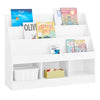 SoBuy KMB118-W Librería Infantil Montessori Estantería Infantil con 3 Compartimentos y 3 Estantes