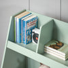 SoBuy KMB19-GR Librería Infantil para niños con 3 estantes y 2 Compartimentos Verde