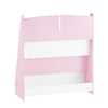 SoBuy KMB32-P Librería Infantil para Niños con 4 Compartimentos Rosa 80 x 30 x 88 cm