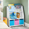 SoBuy KMB34-F Librería Infantil para Niño con 3 cestas 63 x 28 x 80 cm