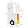 SoBuy Set de 3 Librerías para Niño en forma de Coche KMB67-W+KMB68-W+KMB69-W