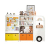 SoBuy Set de 3 Librerías para Niño en forma de Coche KMB67-W+KMB68-W+KMB69-W