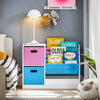 SoBuy KMB76-F Librería Infantil para niños con 2 Cestas y 1 Compartimiento