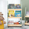 SoBuy KMB99-H-GR Librería Infantil para niños de 3 Estantes