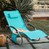 SoBuy OGS28-HB Tumbona ergonómica Azul