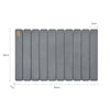 SoBuy SDA10-HG Alfombrilla de diatomeas Antideslizante Gris 59 x 39 cm