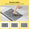SoBuy SDA10-HG Alfombrilla de diatomeas Antideslizante Gris 59 x 39 cm