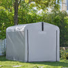 SoBuy SDA12-SIL Lona de substituição para abrigo de jardim SoBuy KLS11-L 159x219x165 cm