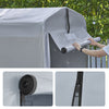 SoBuy SDA12-SIL Lona de substituição para abrigo de jardim SoBuy KLS11-L 159x219x165 cm