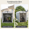 SoBuy SDA15-HG Suelo para Terraza Exterior 35 Piezas Gris 30.5x30.5x2 cm