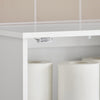 SoBuy BZR19-W Armario de Pared con 2 estantes Blanco