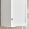 SoBuy BZR19-W Armario de Pared con 2 estantes Blanco