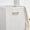 SoBuy BZR21-W Cesto para Ropa Sucia con un cajón Blanco