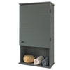 SoBuy BZR25-DGArmario de Pared con 3 estantes Gris