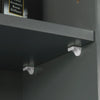 SoBuy BZR25-DGArmario de Pared con 3 estantes Gris