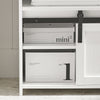 SoBuy BZR61-WMueble para debajo del Lavabo con 3 Estante y 1 Puerta