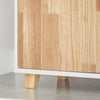 SoBuy BZR75-W Mueble para Debajo del Lavabo Blanco con 2 Estantes y 1 Puerta