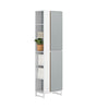 SoBuy BZR76-HG Armario Alto para baño con 6 Compartimientos Abiertos 50 x 30 x 181 cm