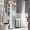 SoBuy BZR76-HG Armario Alto para baño con 6 Compartimientos Abiertos 50 x 30 x 181 cm