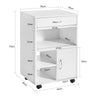 SoBuy FBT106-W Soporte para Impresora de archivador de Oficina en casa