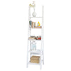 SoBuy FRG101-W Estantería Librería con 5 Niveles Blanco