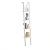 SoBuy FRG15-W Estanterías de Pared con 4 estantes Blanco