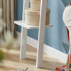 SoBuy FRG15-W Estanterías de Pared con 4 estantes Blanco