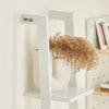 SoBuy FRG15-W Estanterías de Pared con 4 estantes Blanco