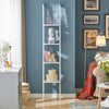 SoBuy FRG15-W Estanterías de Pared con 4 estantes Blanco