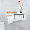 SoBuy FRG175-W Soporte de Rollo de Papel Blanco