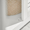 SoBuy FRG237-W Armario de Baño 2 puertas y 2 estantes Blanco
