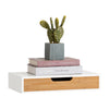 SoBuy FRG92-WN Estante de pared con cajón