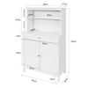 SoBuy FSB26-W Aparador de Cocina con 1 cajón y 2 puertas