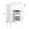 SoBuy FSB31-WAparador Cocina con 1 cajón y 1 Puerta