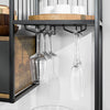 SoBuy FSB56-F Estantería de cocina con soportes para botellas y estantes