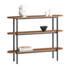 SoBuy FSB67-WS Mesa de Consola con 3 Estantes 110 x 25 x 86 cm