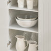 SoBuy FSB75-WN Aparador de Cocina Buffet para Entrada con 3 Puertas y 2 Cajones