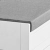 Preventa-SoBuy FSR102-W Banco Zapatero con 2 Puertas Blanco 90 x 33 x 50 cm