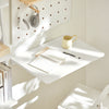 SoBuy FWT03-W Mesa plegable de Pared para comedor, dormitorio, escritorio 60x40cm Blanco