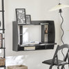 SoBuy FWT18-SCH Mesa de Pared Negro