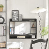 SoBuy FWT18-SCH Mesa de Pared Negro