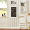 SoBuy FWT20-W Mesa de pared Con pizarra frontal