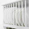 SoBuy KCR04-W Escurreplatos de Pared Blanco