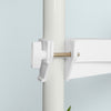 SoBuy KLS09-W Soporte para Plantas Ajustable 4 Macetas y 1 Colgador