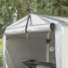 SoBuy KLS11-L Carpas para Bicicletas al Aire Libre en Color Plateado 151x219 x165cm