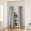 SoBuy KLS12-HG Cortinas Gris Ancho (162-270) x Alto (199-285) cm